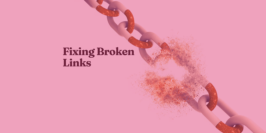 Fixing Broken links (1)